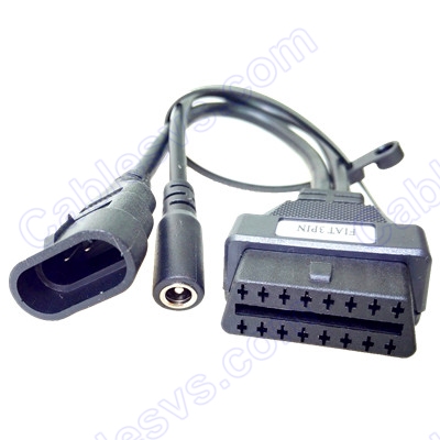 OBD2 to 3pin for Fiat