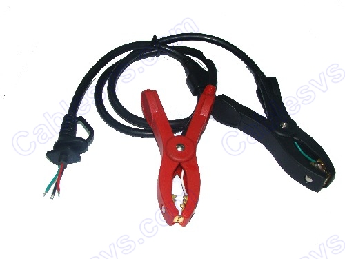 Cable,Two power clips to open