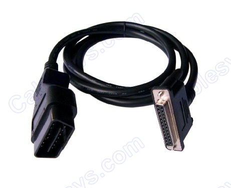 DB 25pin female to OBD2 male