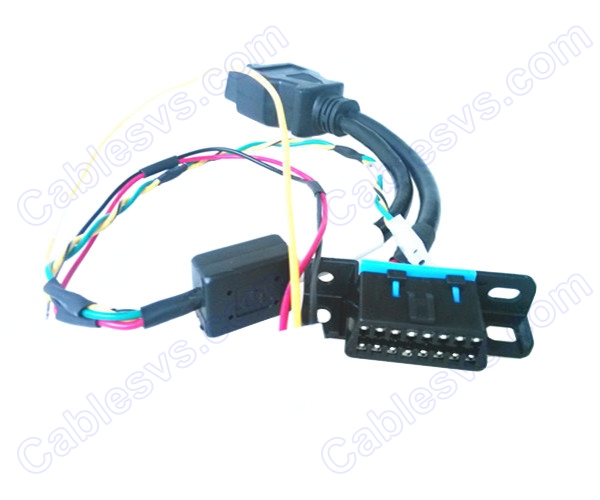 OBD2 wing female and male to  housing