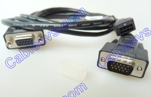 HDB15 Female to Male for Integrator Cable