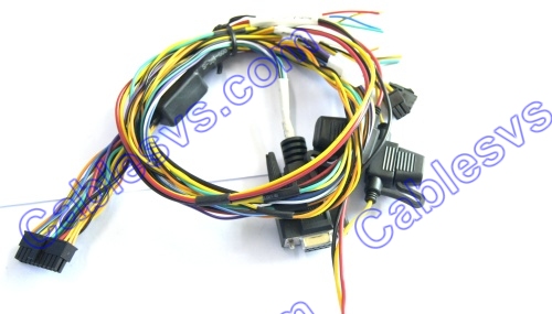 Power and signal Telemetry cable with fuse