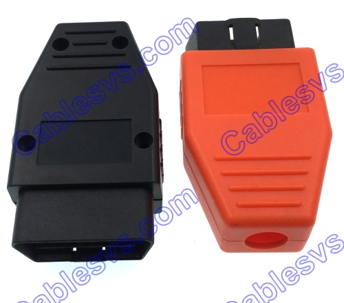 Wholesale Large Voluem Plastic OBD OBD2 Vehicle Enclosure With 16 PIN Male Connector